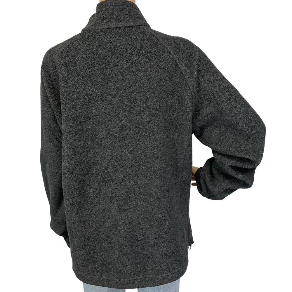 Columbia Full Zip Fleece Jacket Charcoal Gray Size XL - Picture 5 of 10